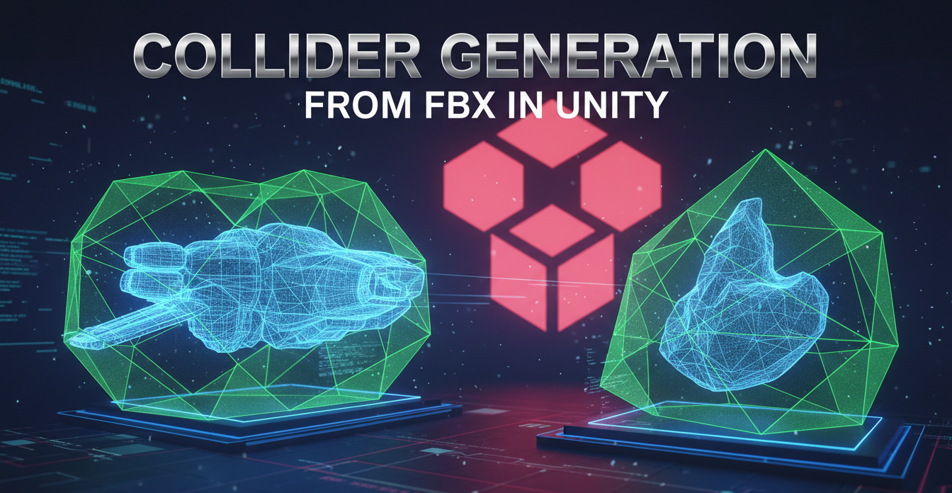 Automated Conversion to Primitive Colliders from Imported Meshes in Unity